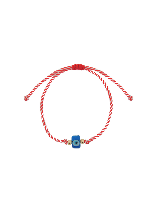 Pulsera Roja Con Ojo