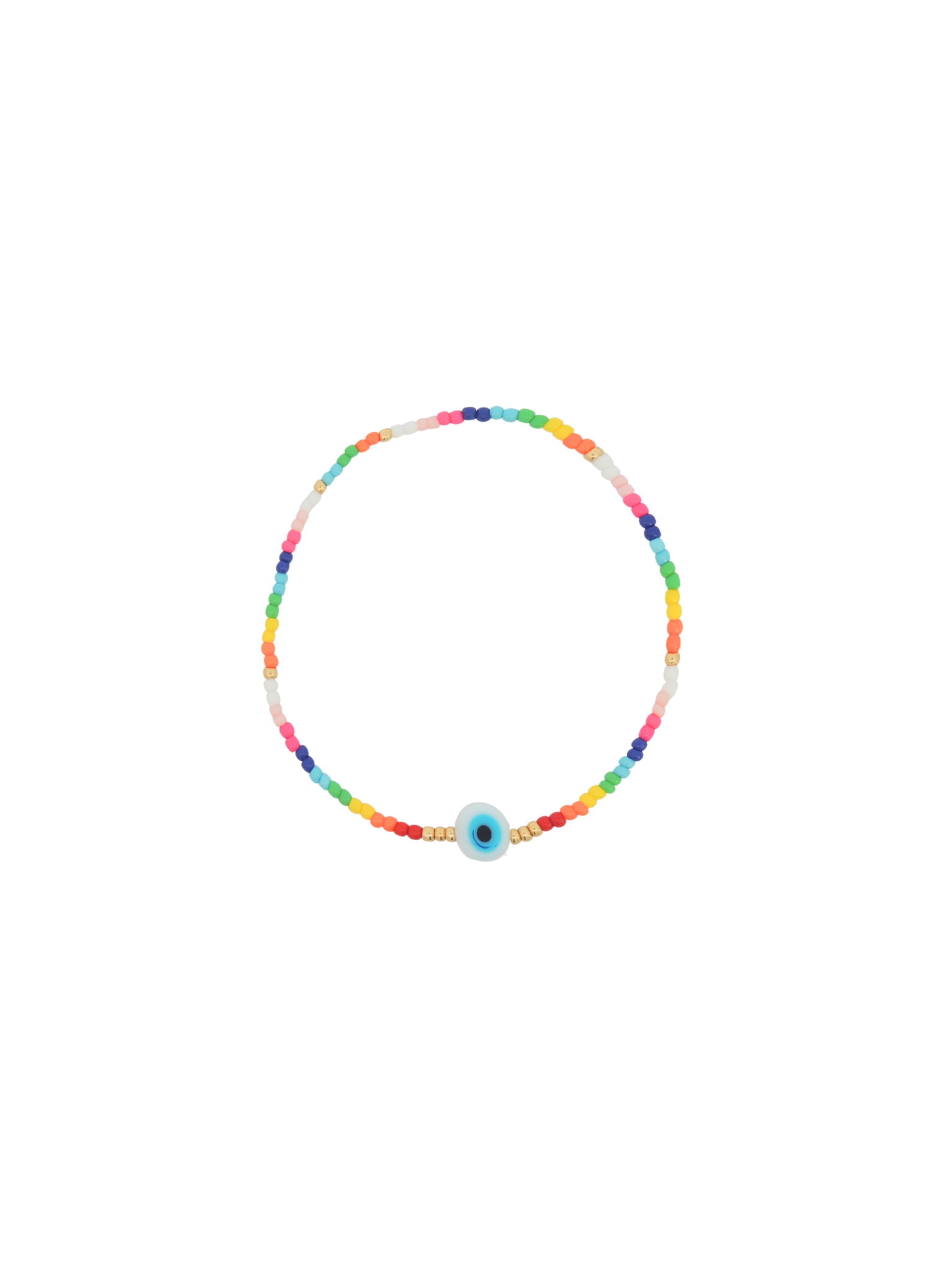 Pulsera Rainbow Con Ojito