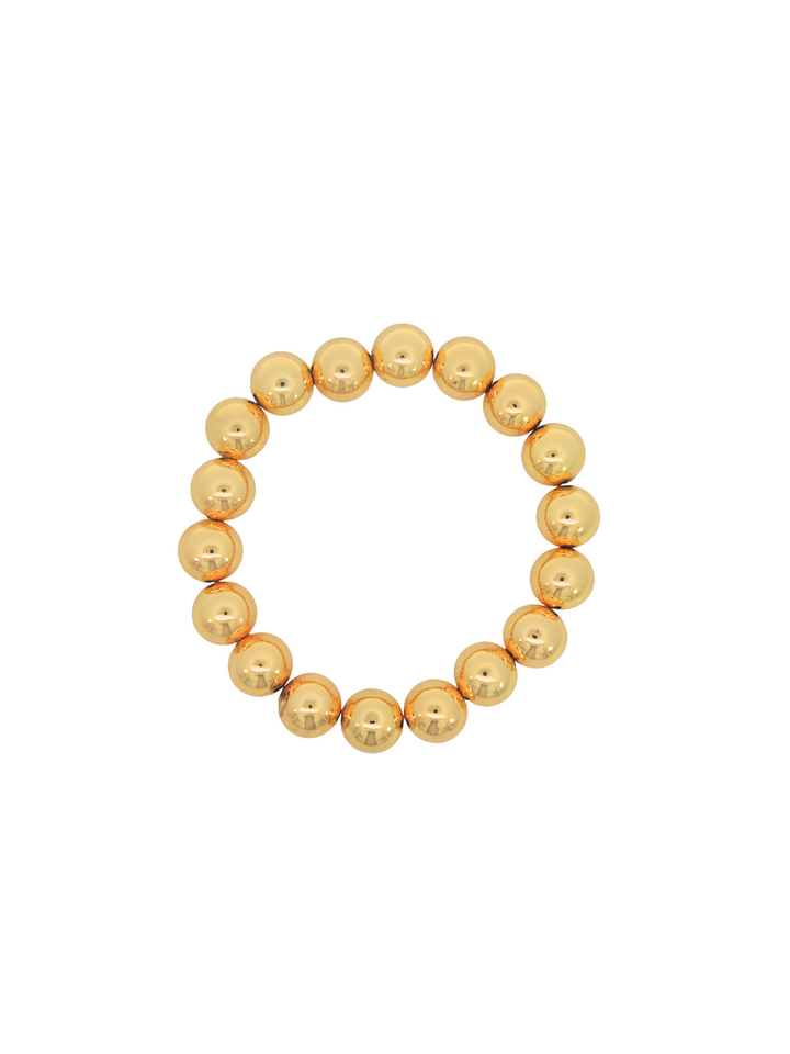 Pulsera Bolitas Doradas