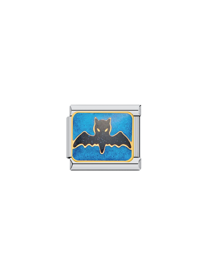 Charm Murciélago Fondo Azul