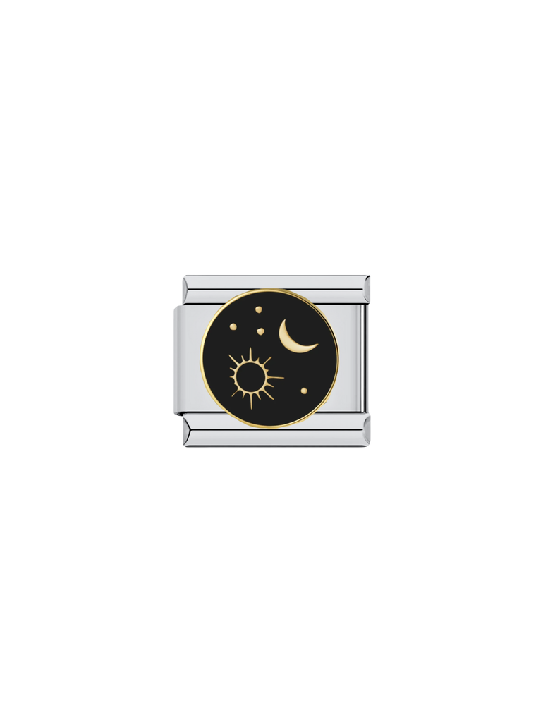 Charm Circulo Luna Y Sol