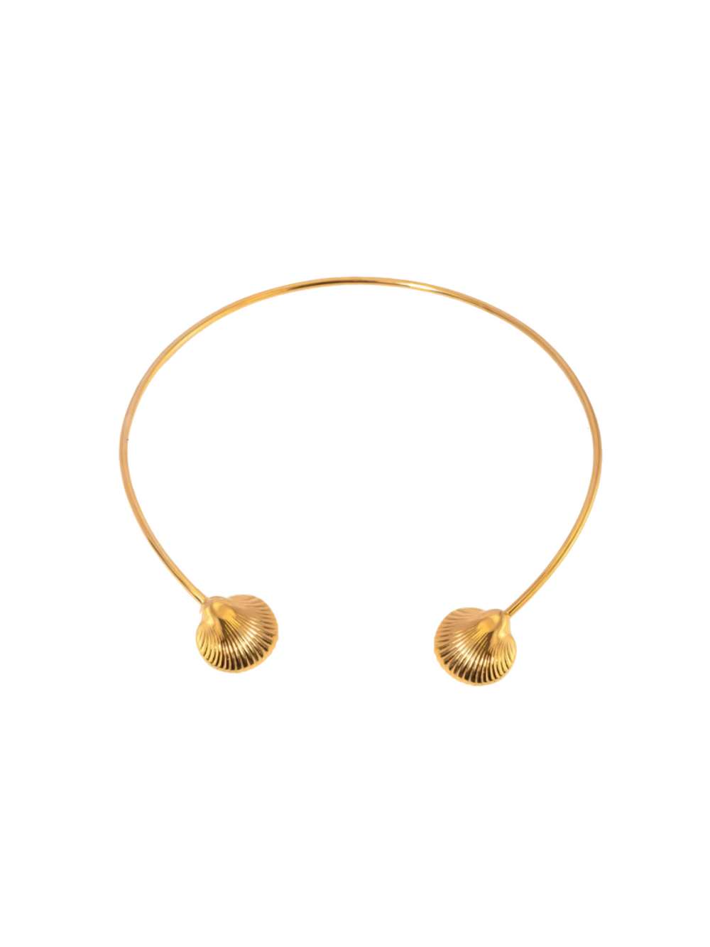Choker Con Doble Conchita Abierto