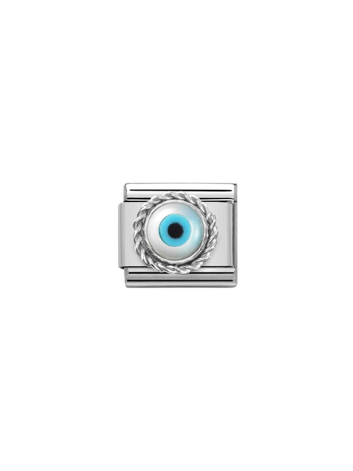 Charm Con Ojo Azul 3D