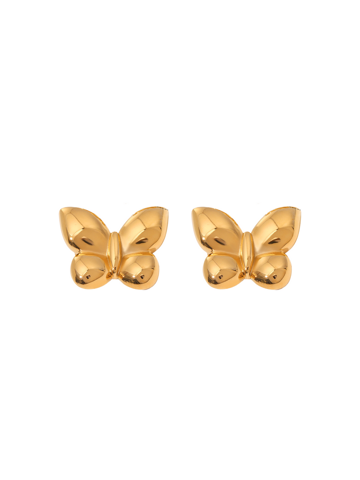 Par Arete Mariposa Chunky