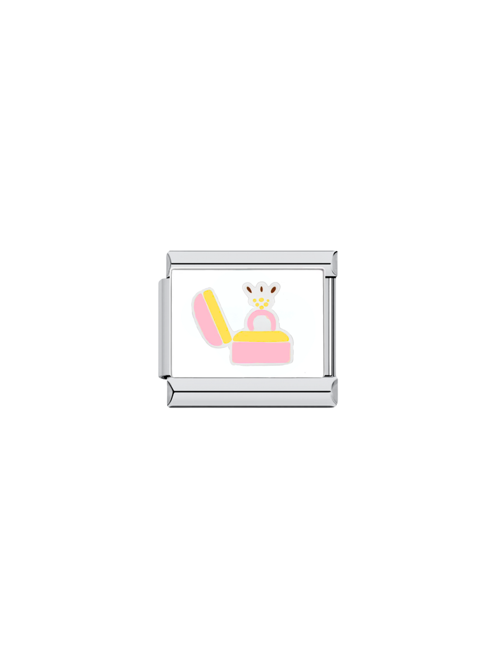 Charm Anillo Fondo Blanco