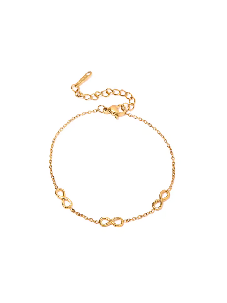 Pulsera Con Infinitos