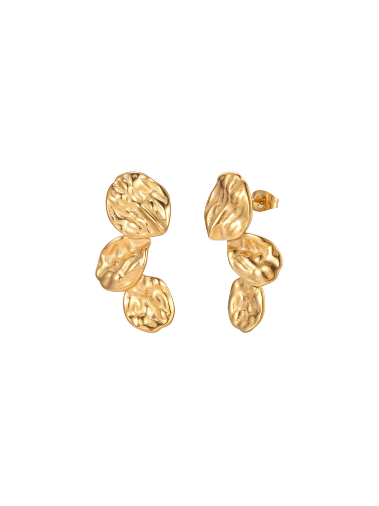 Par Arete Triple Circulo Irregular