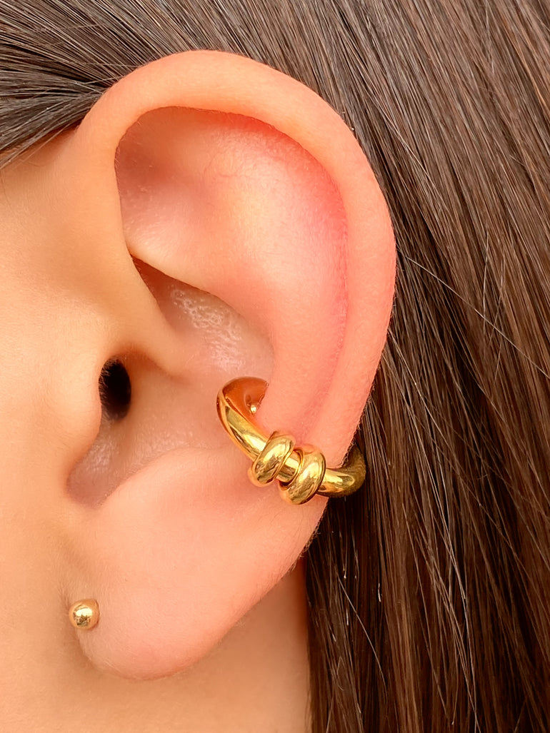 Ear Cuff Con Aros