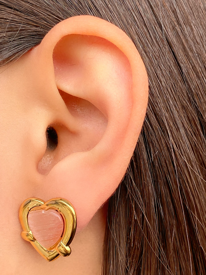 Par Arete Corazon Centro Rosa