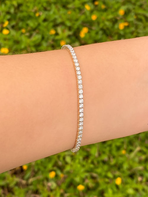 Tennis Bracelet Diamantes 3 Quilates