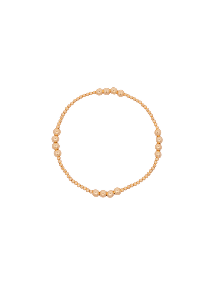 Pulseras Bolitas Intercaladas