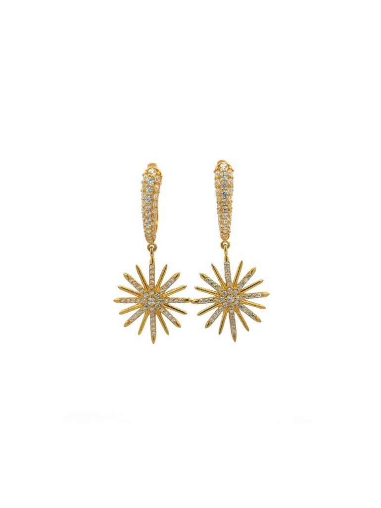 Par Arracada Con Dije Estrella