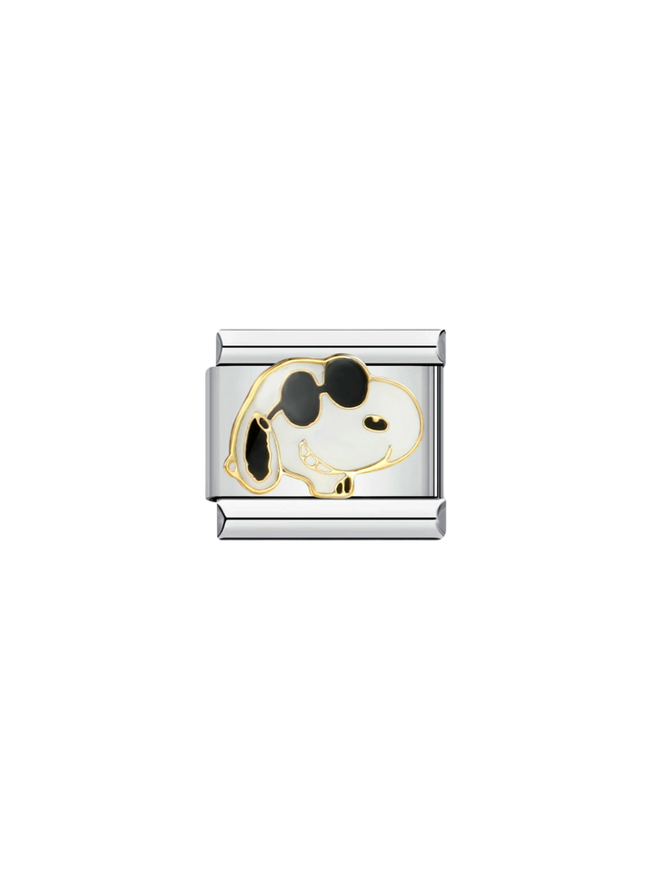 Charm Snoopy Con Lentes