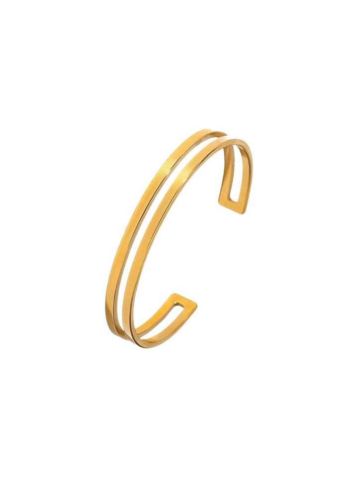 Brazalete Doble Linea Abierto