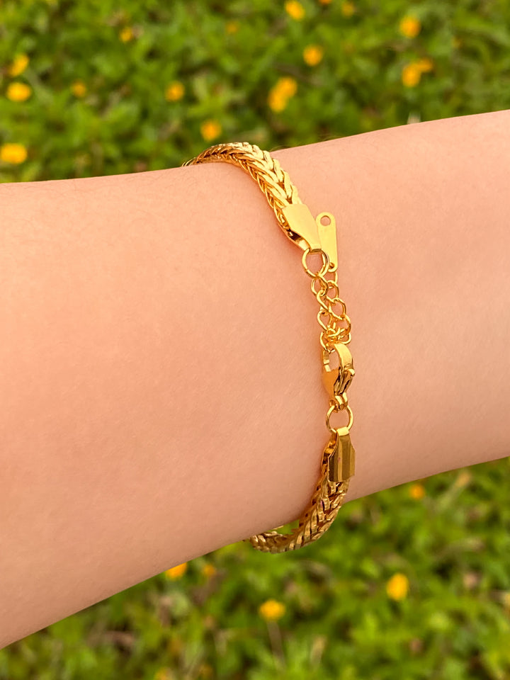 Pulsera Eslabon Espiga