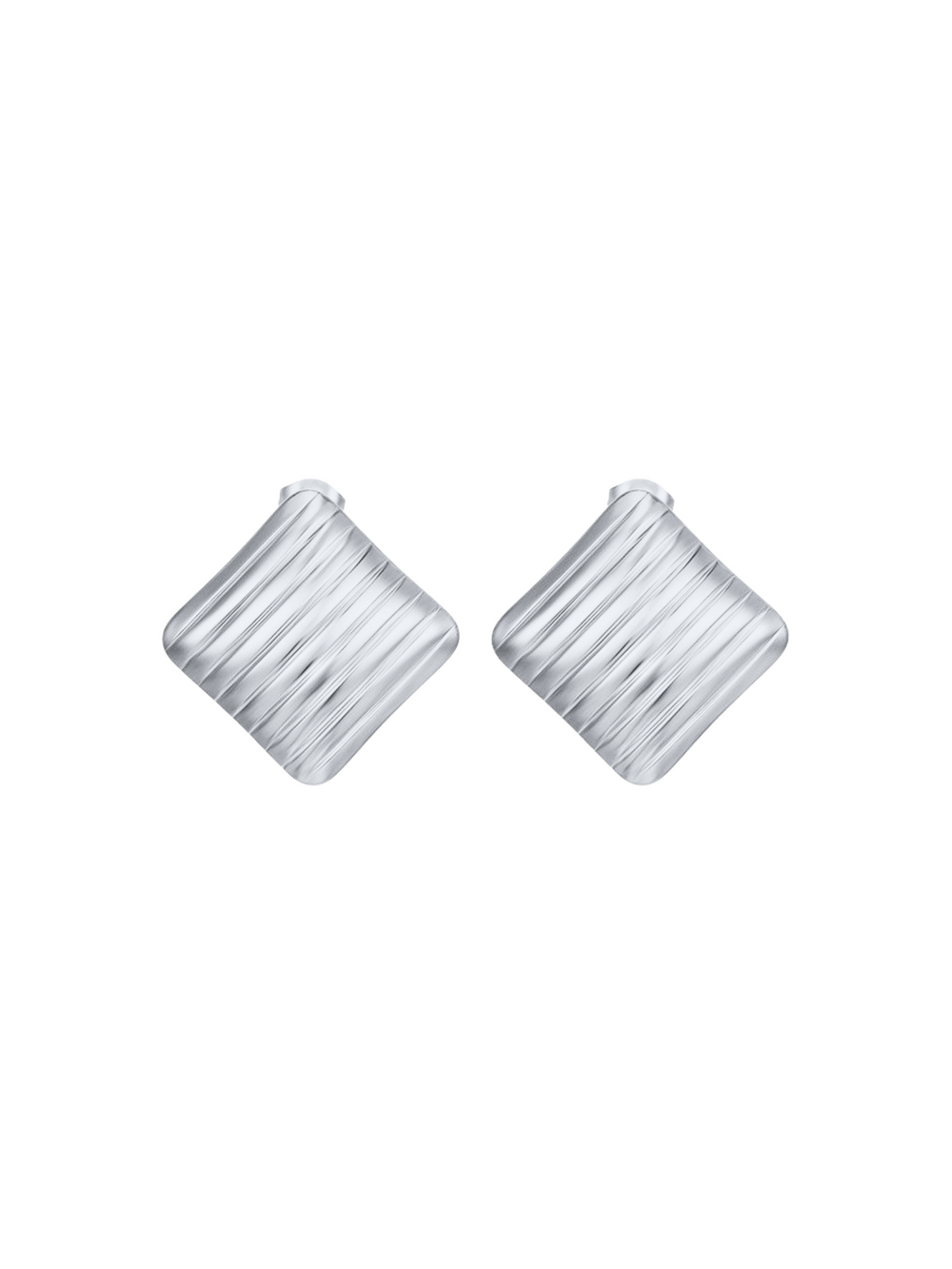 Par Arete Rombo Con Lineas