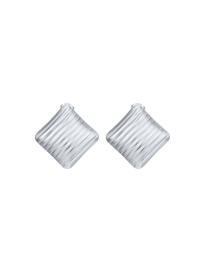 Par Arete Rombo Con Lineas