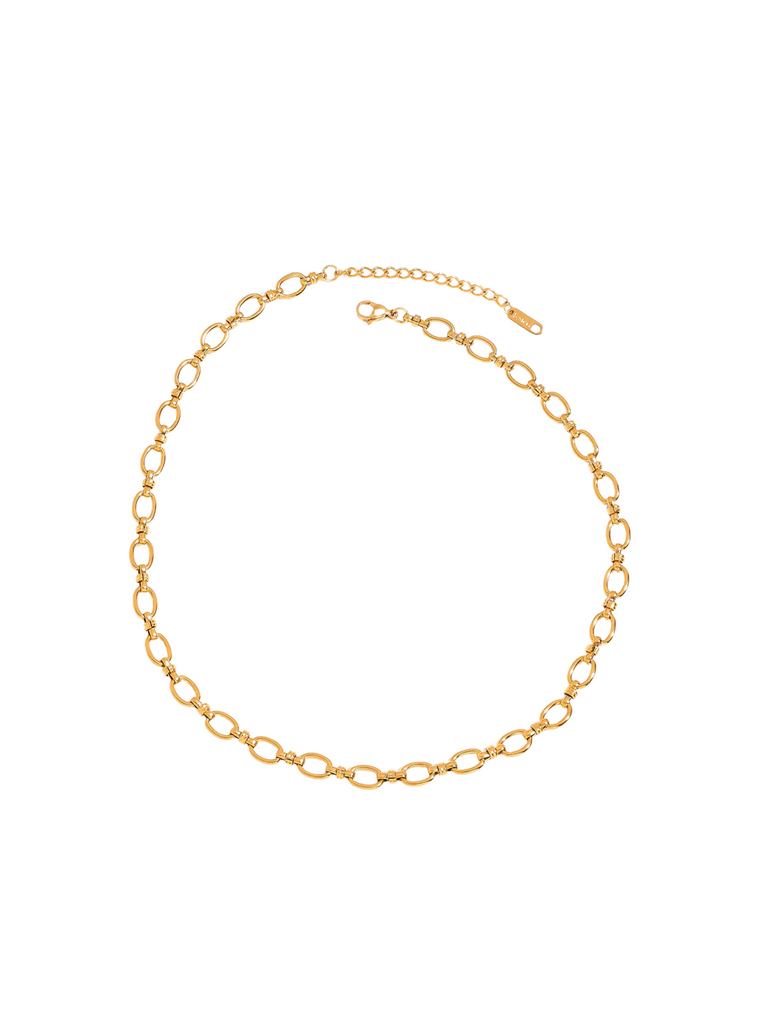 Collar Eslabones Ovalados