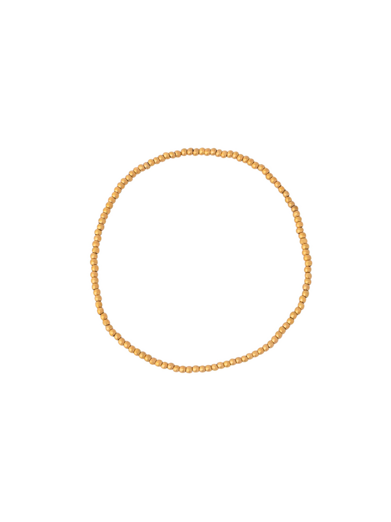 Pulsera Bolitas Doradas