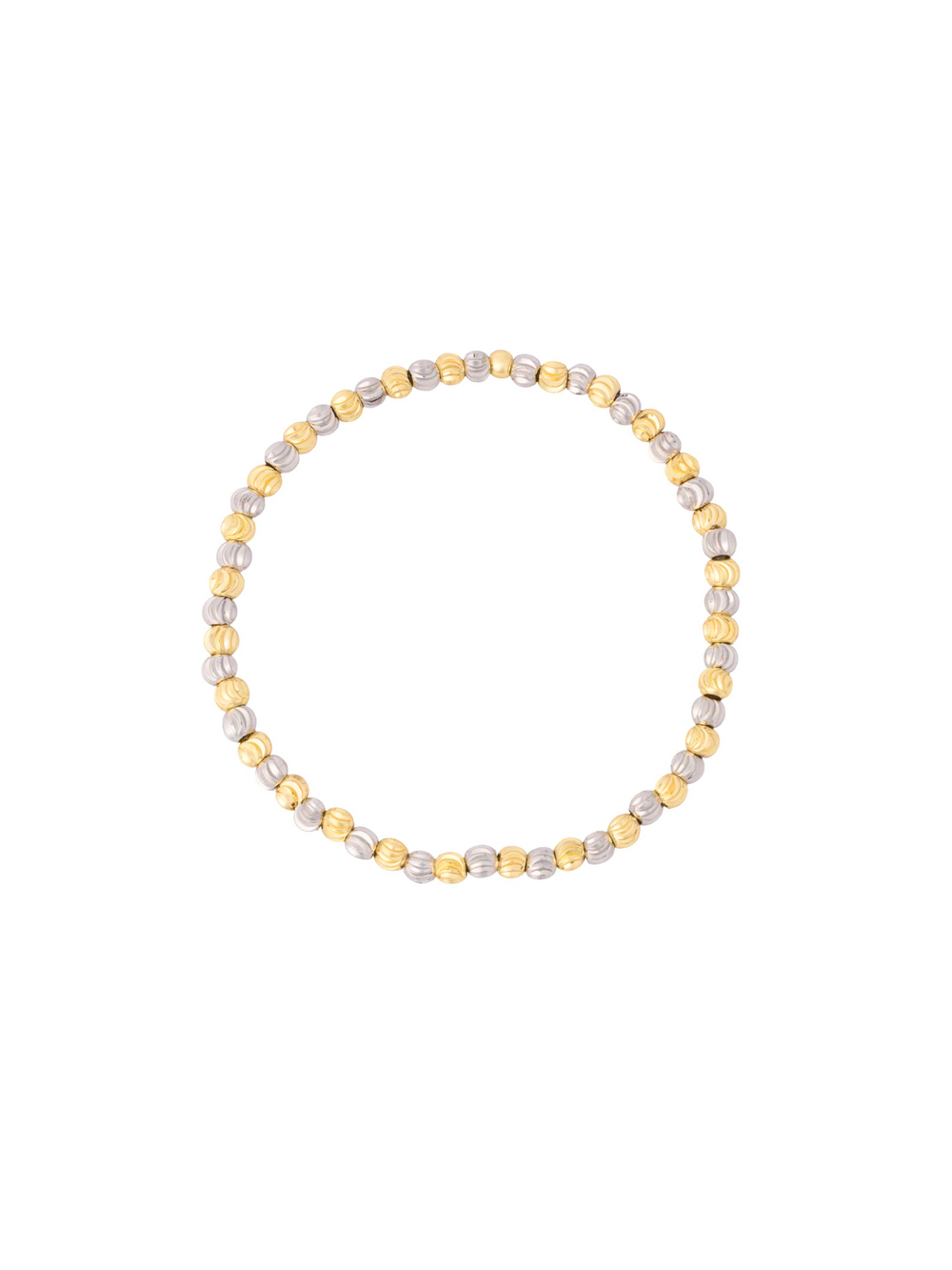 Pulsera Bolitas Combinadas Con Textura