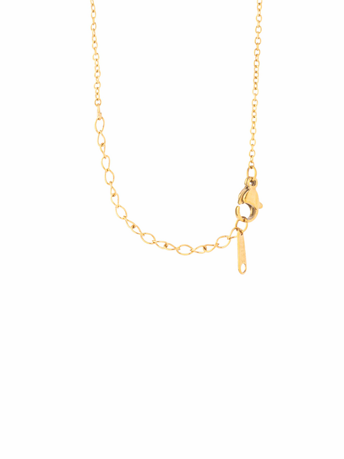 Collar Dije Luna Con Estrella