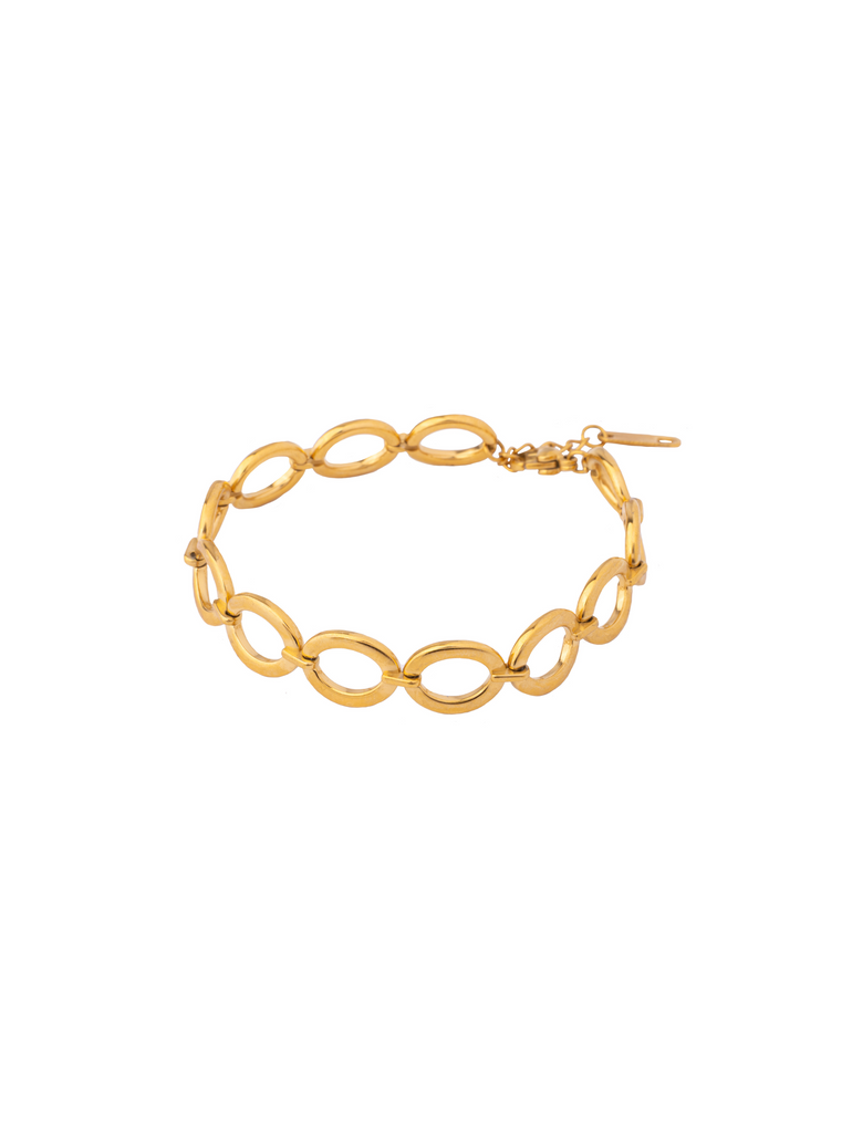 Pulsera Ovalos Rigidos