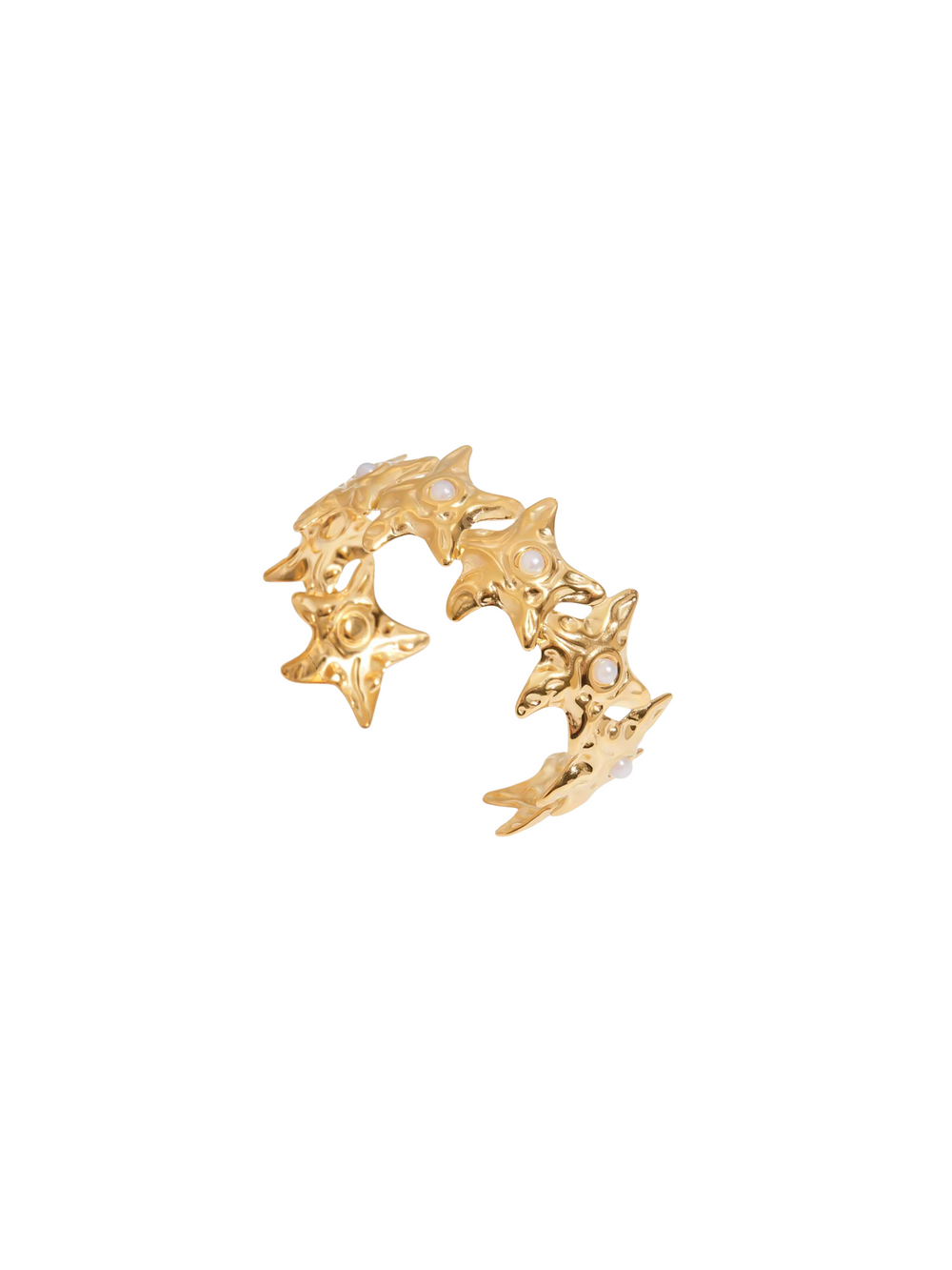 Brazalete Estrella De Mar Chunky
