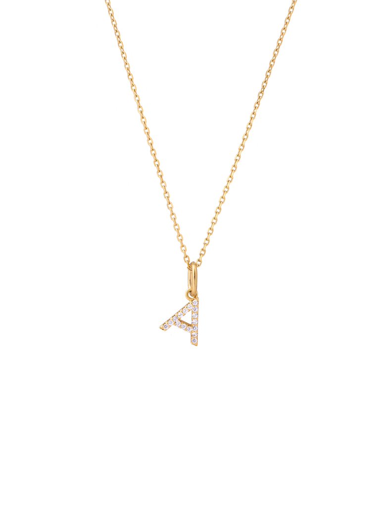 Collar Inicial Con Zirconias