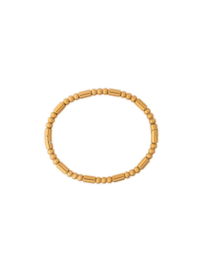 Brazalete Cilindros Y Bolitas