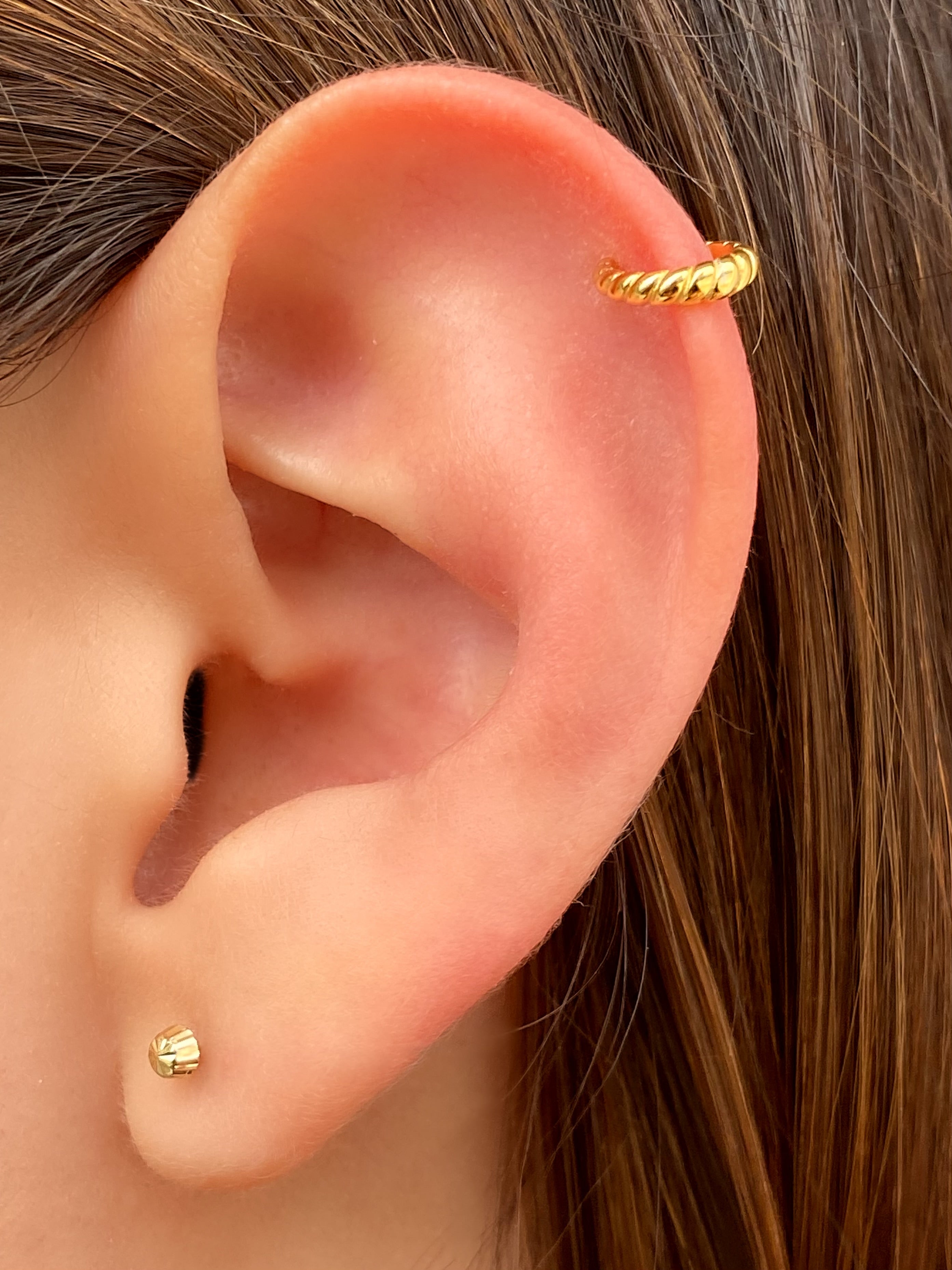 Ear Cuff Mini Trenzado