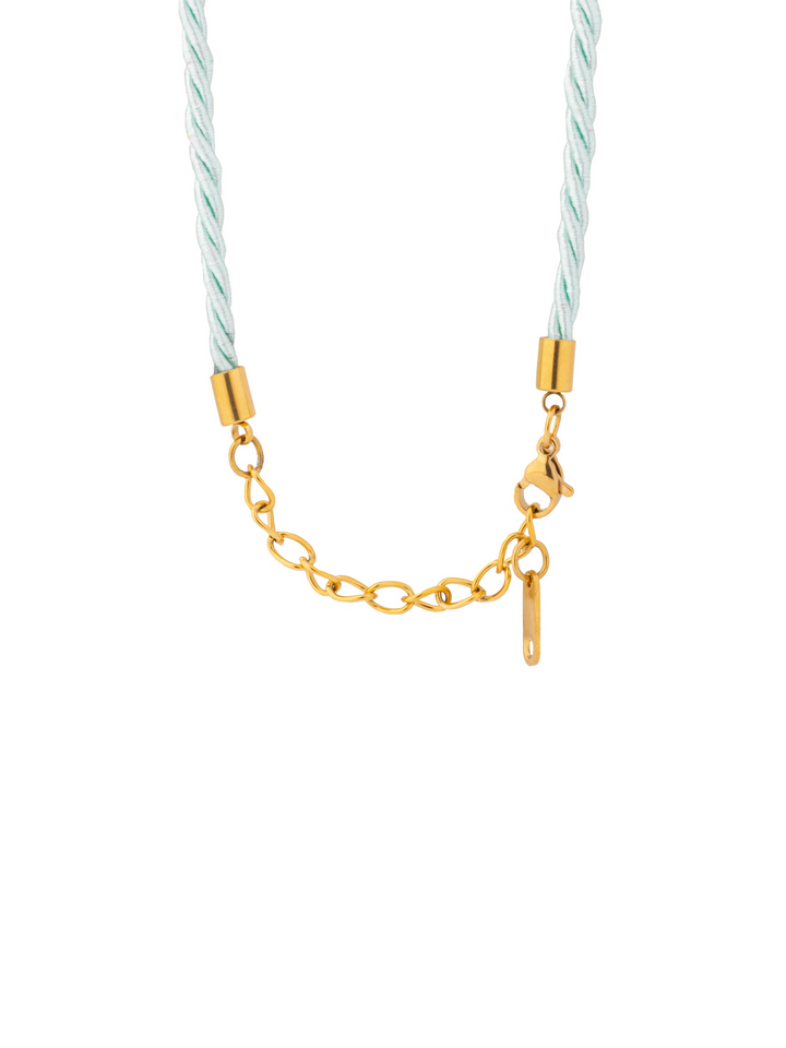Collar Aqua Con Dije Estrella De Mar