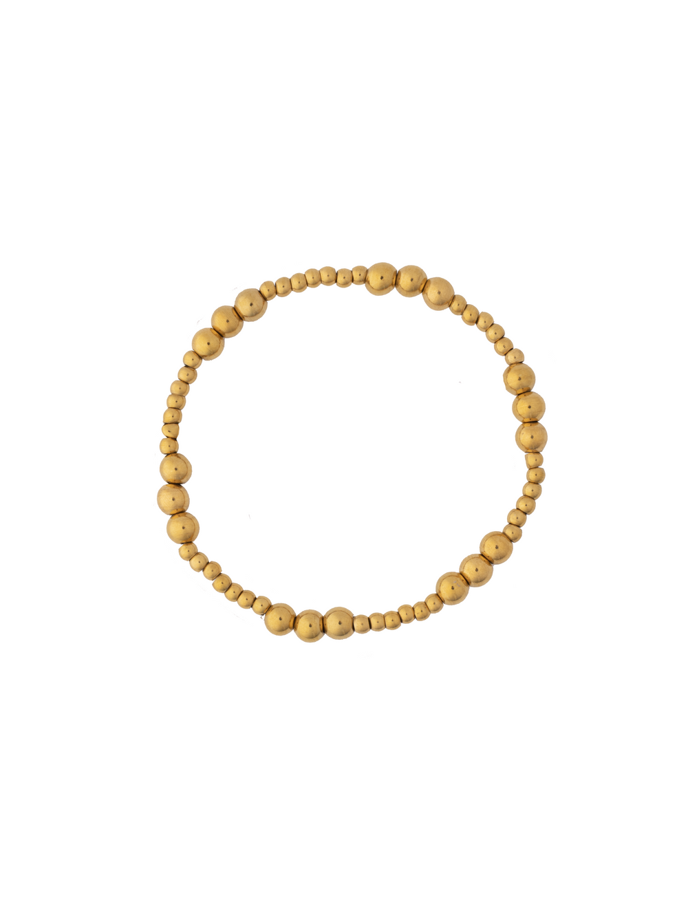 Pulsera Bolitas Intercaladas