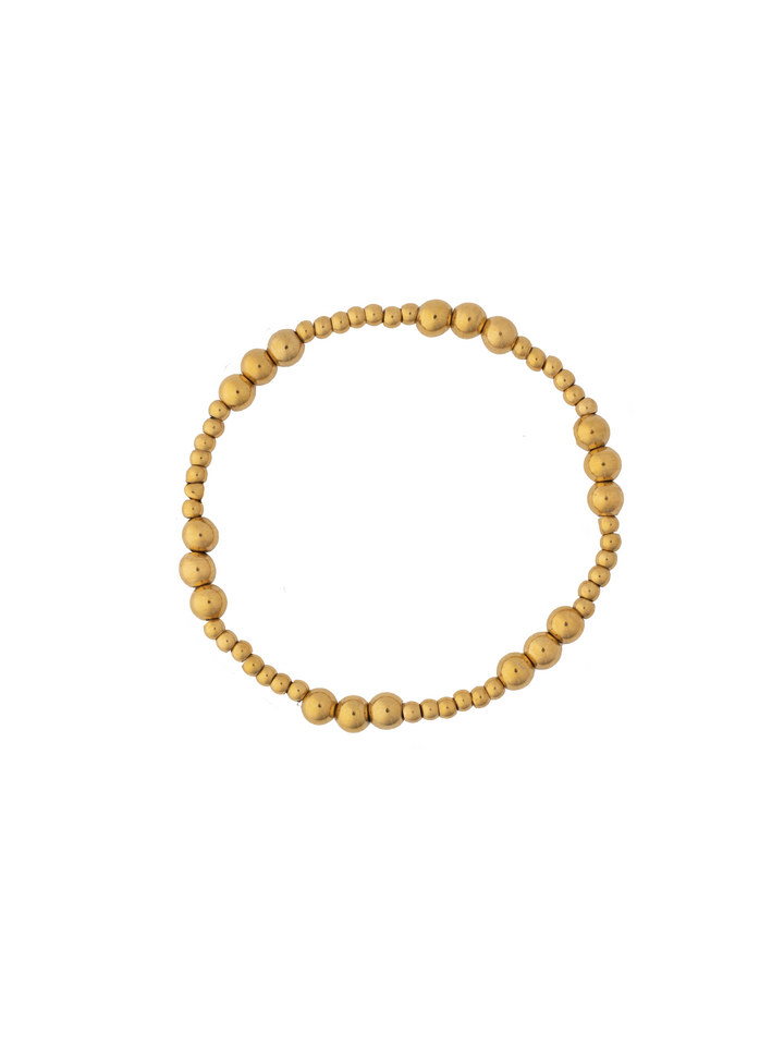 Pulsera Bolitas Intercaladas