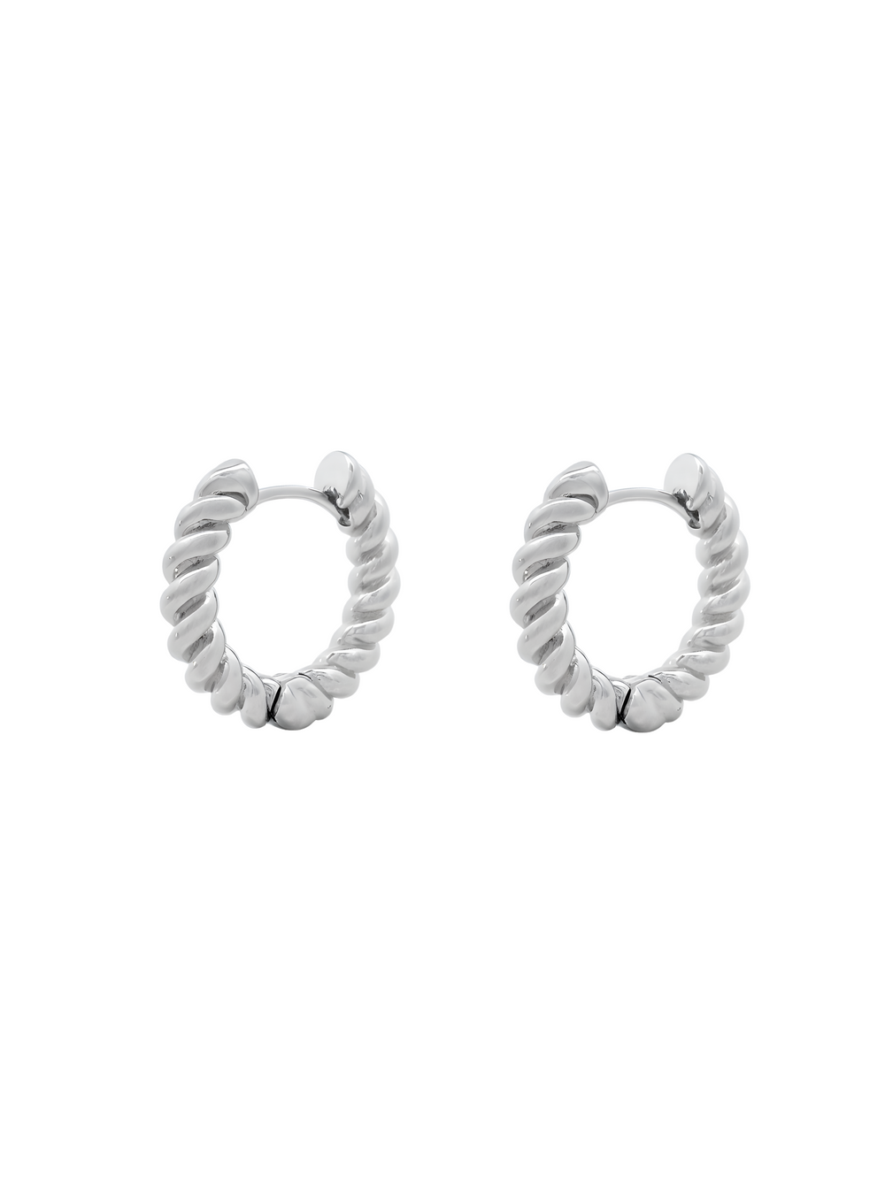 Par Arracada Trenzada 18 mm