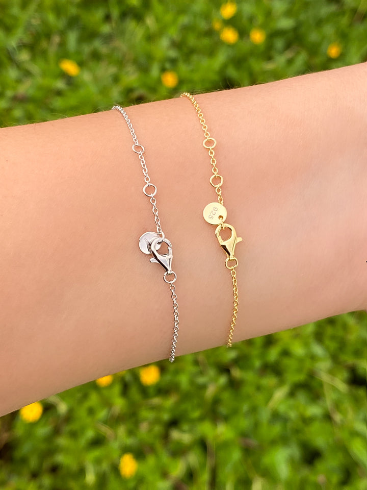 Pulsera Doble Eslabon Enlazado