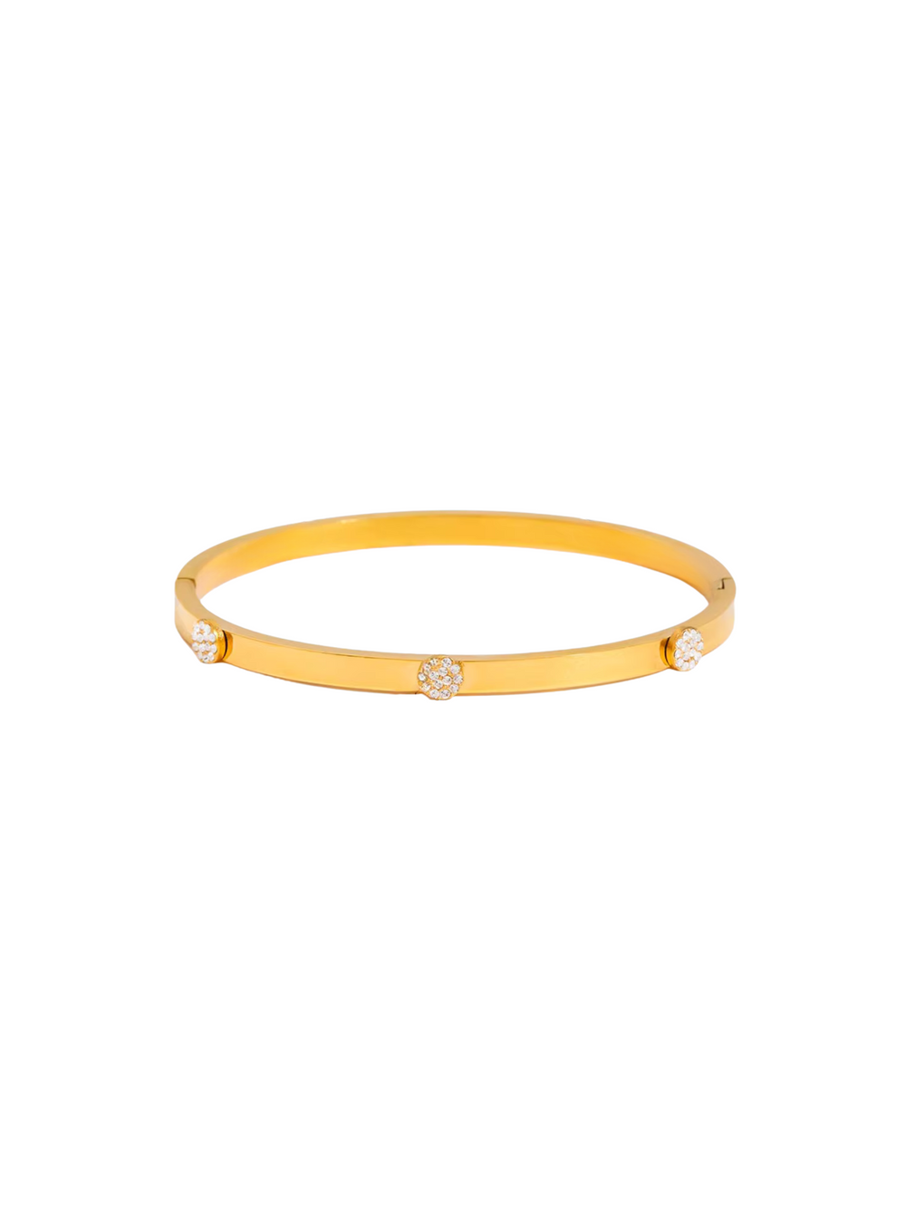 Brazalete Tres Zirconias