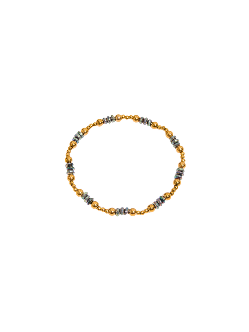 Pulsera Bolitas Combinadas Tornasol