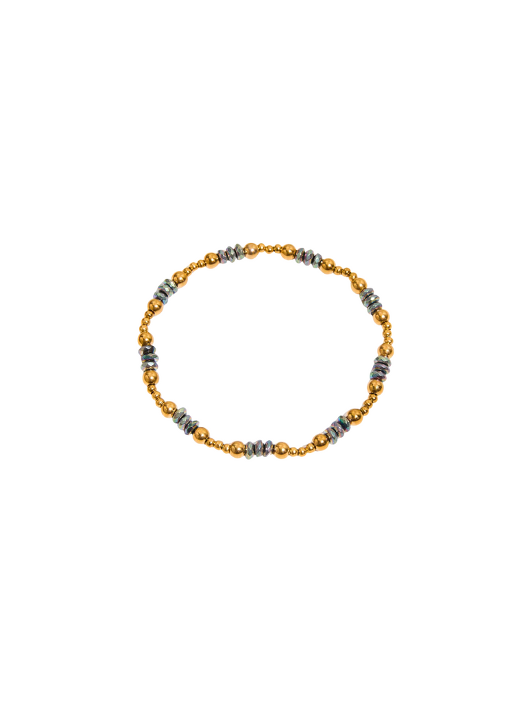 Pulsera Bolitas Combinadas Tornasol