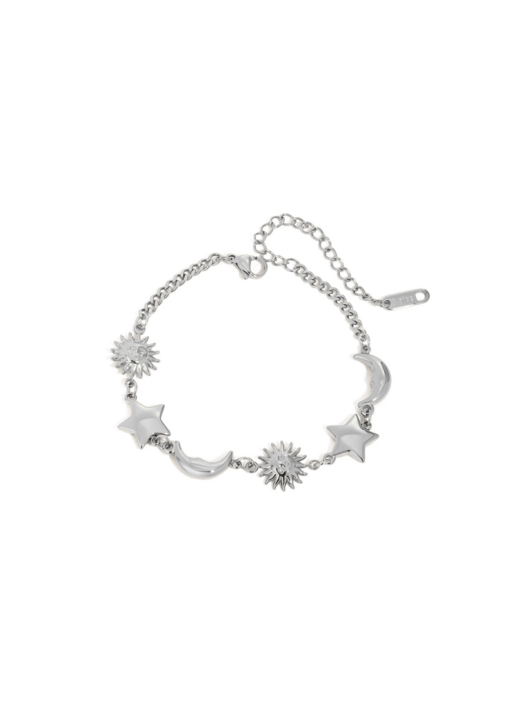 Pulsera Estrella, Luna y Sol