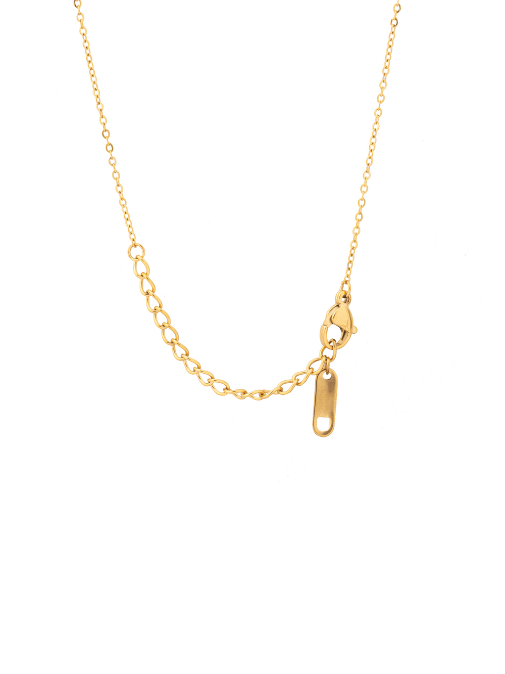 Collar Con Dijes Estrellas Lisas