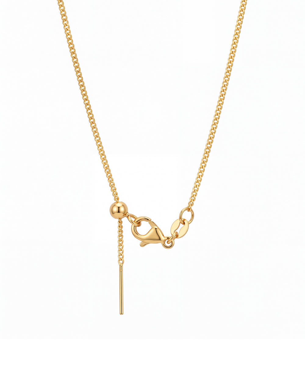 Collar Virgen Con Contorno Zirconias