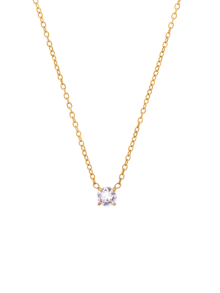 Collar Con Dije Zirconia