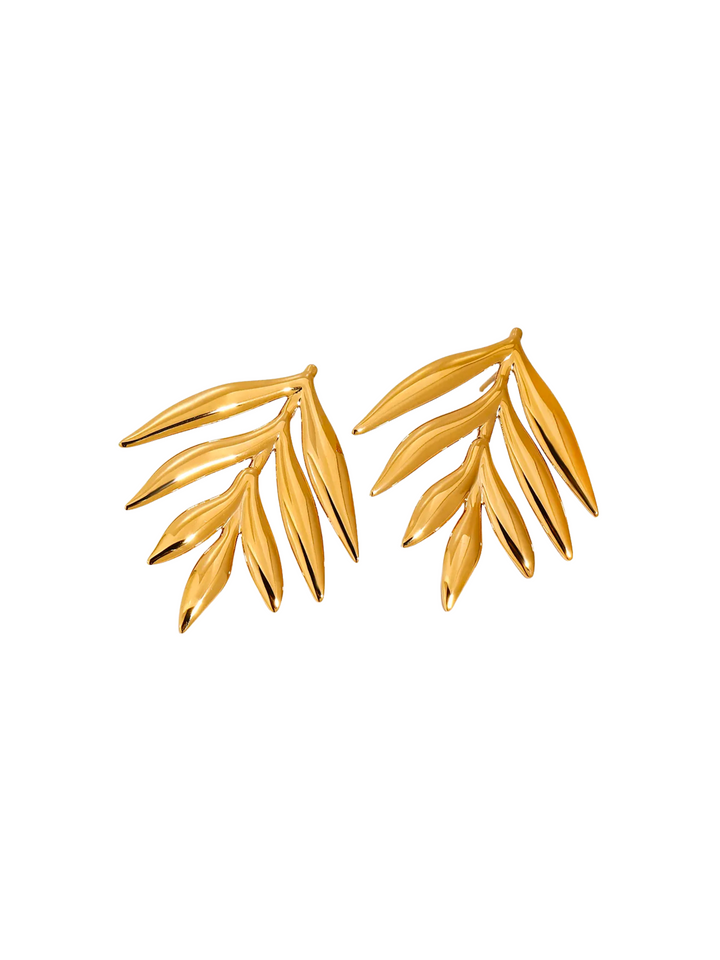 Par Arete Hojas Delgadas