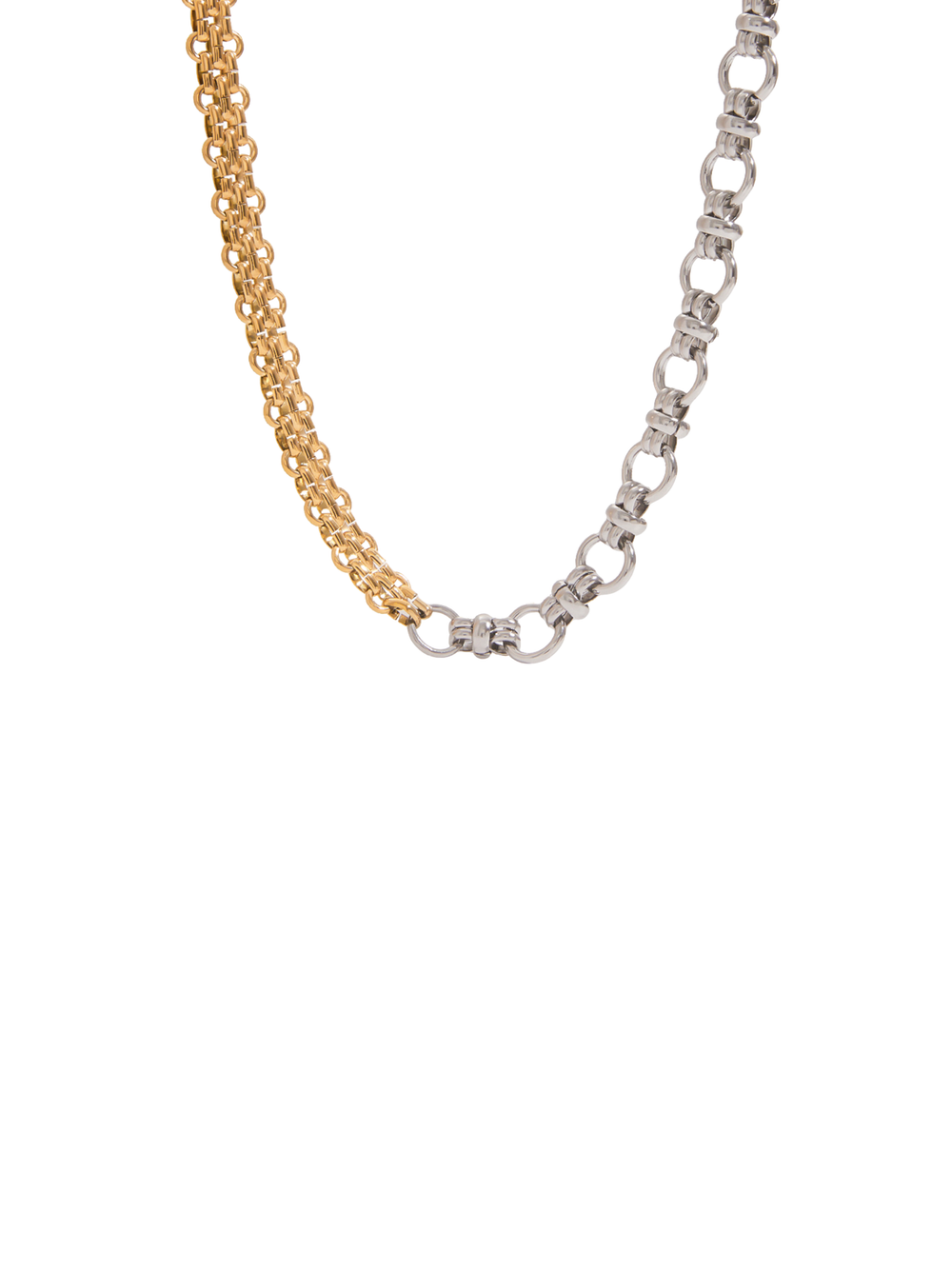 Collar Combinado Doble Cadena