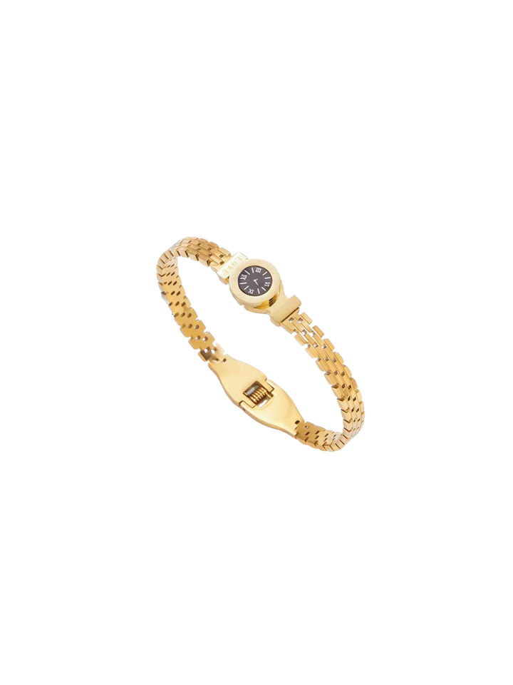 Brazalete Tipo Reloj Redondo Con Numeros