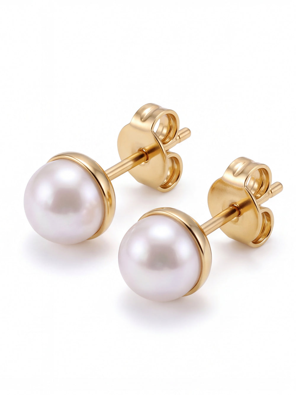 Par Arete Mini Perla 6 mm