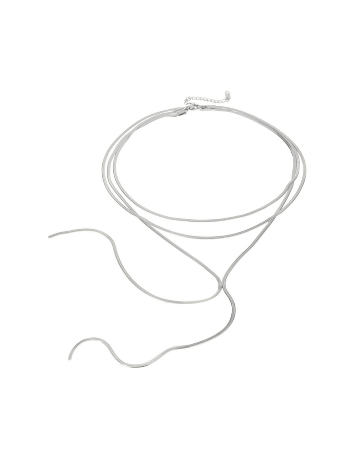 Collar Corbatin Doble Planchado