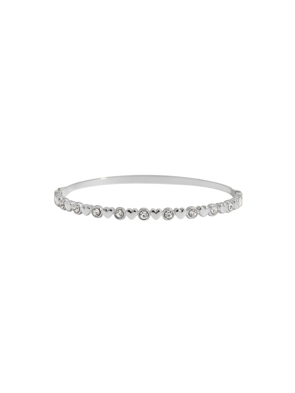 Brazalete Corazones Con Zirconias