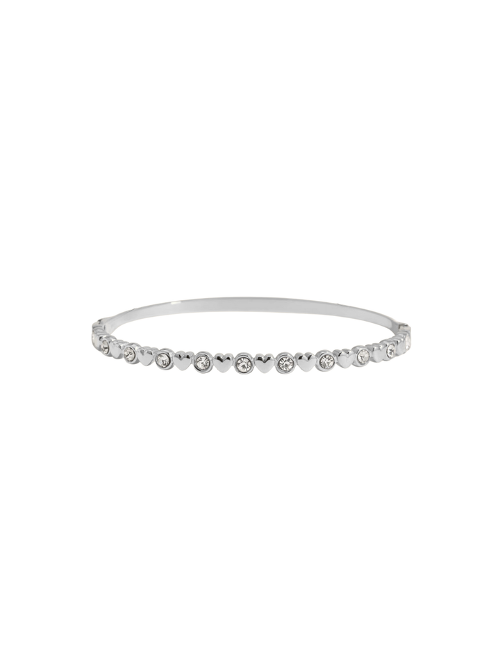 Brazalete Corazones Con Zirconias
