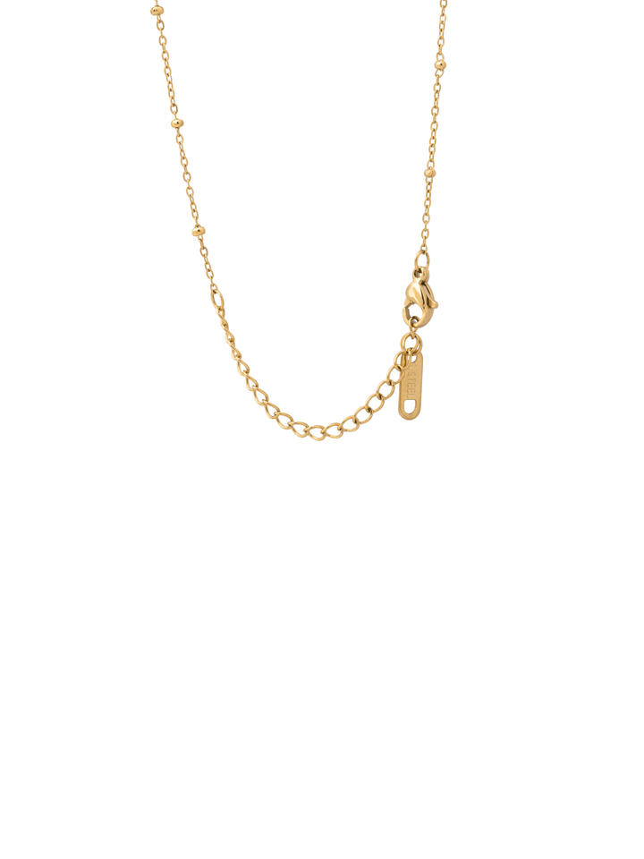 Collar Bolitas Con Estrellas Del Norte y Zirconias